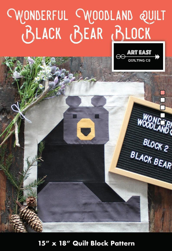 Black Bear Block by Art East