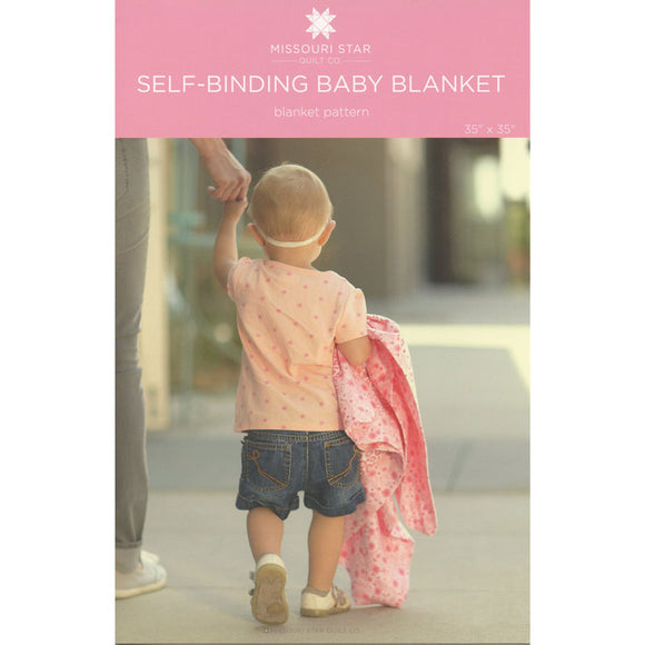 Self Binding Receiving Blanket - Kit