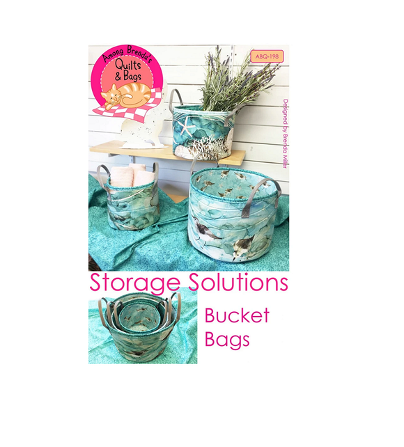 Storage Solutions Bucket Bags Pattern