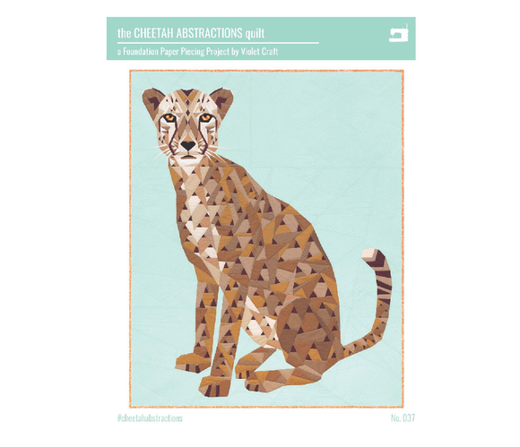 The Cheetah Abstractions by Violet Craft