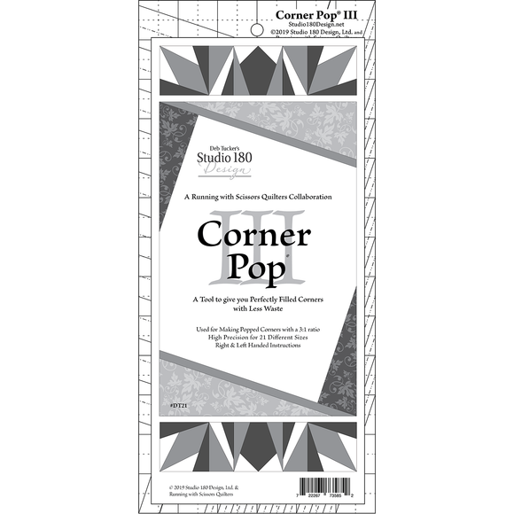 Corner Pop III Ruler by Deb Tucker