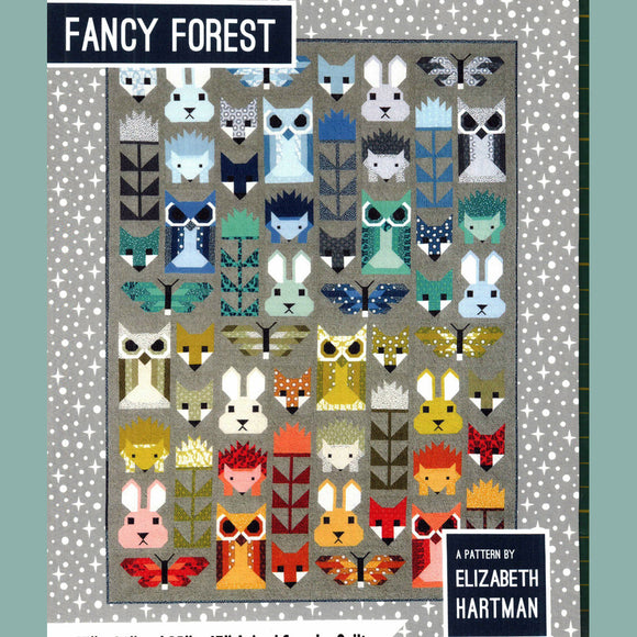 Fancy Forest pattern by Elizabeth Hartman