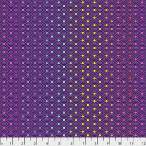 Tula Pink - Hexy Rainbow Starling - PWTP151 STARLING