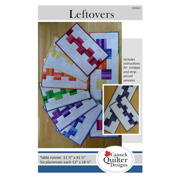 Leftovers - Placemats and Runner Pattern