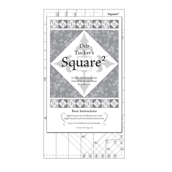 Square 2 Ruler by Deb Tucker