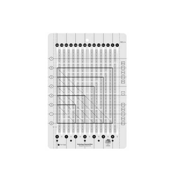 Creative Grids Stripology Squared Mini Quilt Ruler - CGRGE3